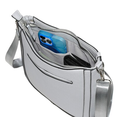 Nicci Cross-Body Bag, Grey (NH02-GRY)