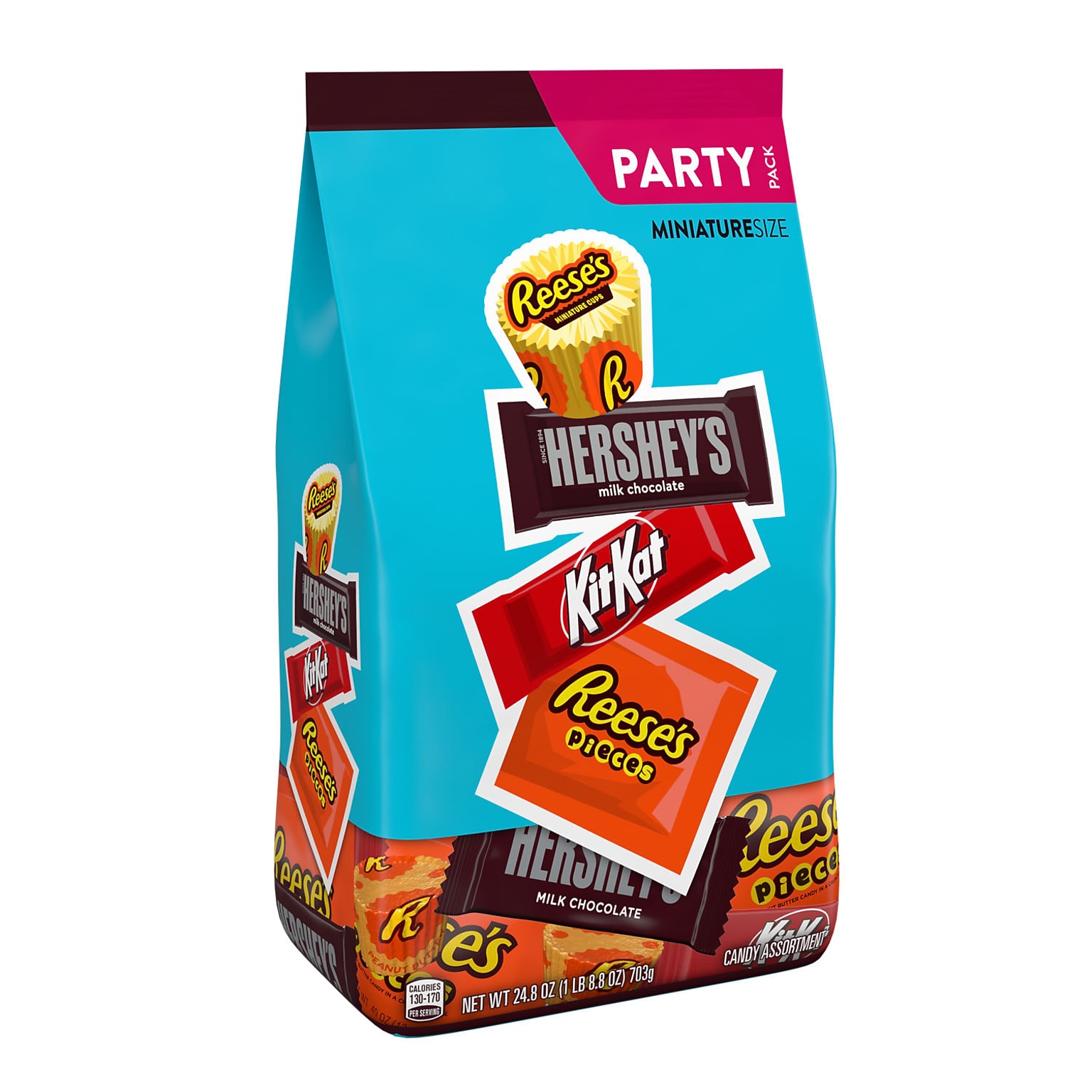 Hersheys Assorted Chocolate Variety Pack, 24.8 oz. (246-00013)