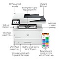 HP LaserJet Pro MFP 4101fdne Black & White Printer, HP+ Smart Office, Fax, bonus 3 months Instant In