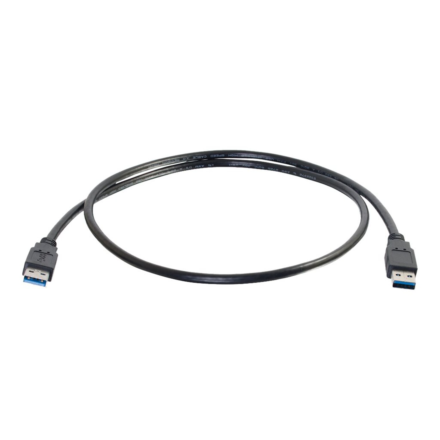 C2G 3.3 USB A Cable, Black (54170)
