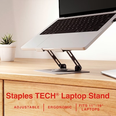 Staples Easy Desktop Set, Keyboard, Mouse, Mouse Pad, Laptop Stand, ProGel Pens & Sticky Notes (ST63681)