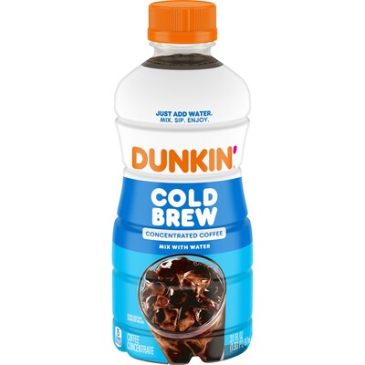 Dunkin Cold Brew Concentrate Coffee, 31 oz. (8133401649)
