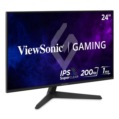 ViewSonic 24 FHD 200Hz LCD AMD FreeSync Gaming Monitor, Built-In Speakers, HDR10, Black (VX2429)