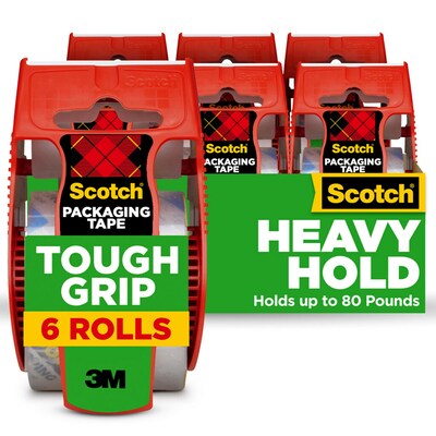 Scotch 3-Pack 1.88-in x 43.7 Yards Tough Grip Moving Tape in the Packing  Tape department at