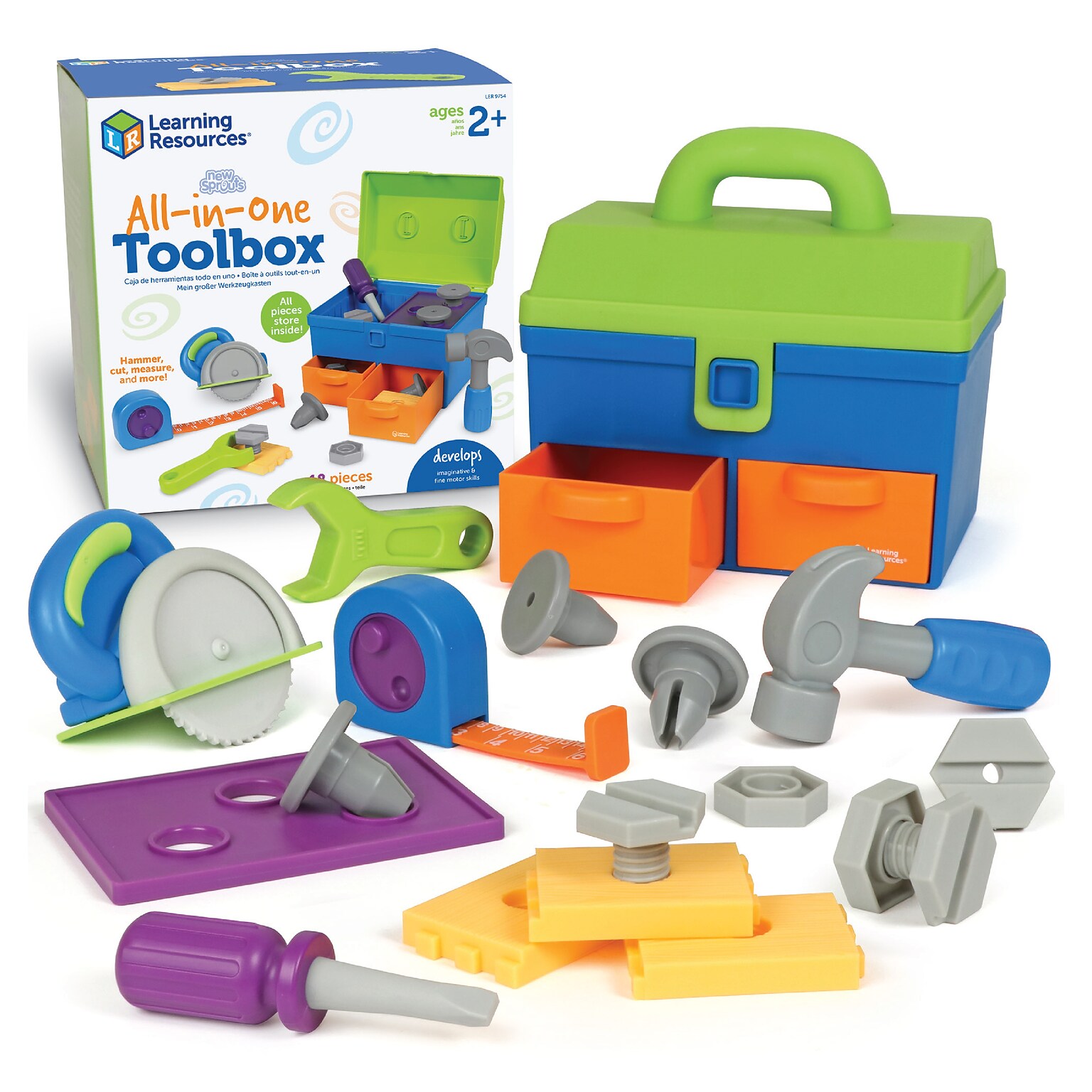 Learning Resources New Sprouts All-in-One Toolbox (LER9754)