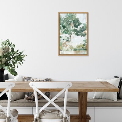 Amanti Art Forest Beauty I by Isabelle Z Framed Canvas Wall Art Print, 16" x 23" (A42675339727)