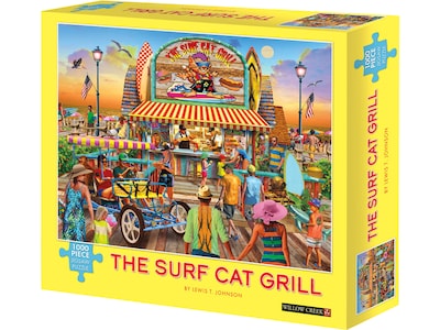 Willow Creek Surf Cat Grill 1000-Piece Jigsaw Puzzle (49137)