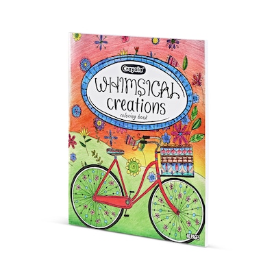 Crayola Whimsical Creations Adults Coloring Book, 40 Pages, 2/Bundle (BIN040838-2)