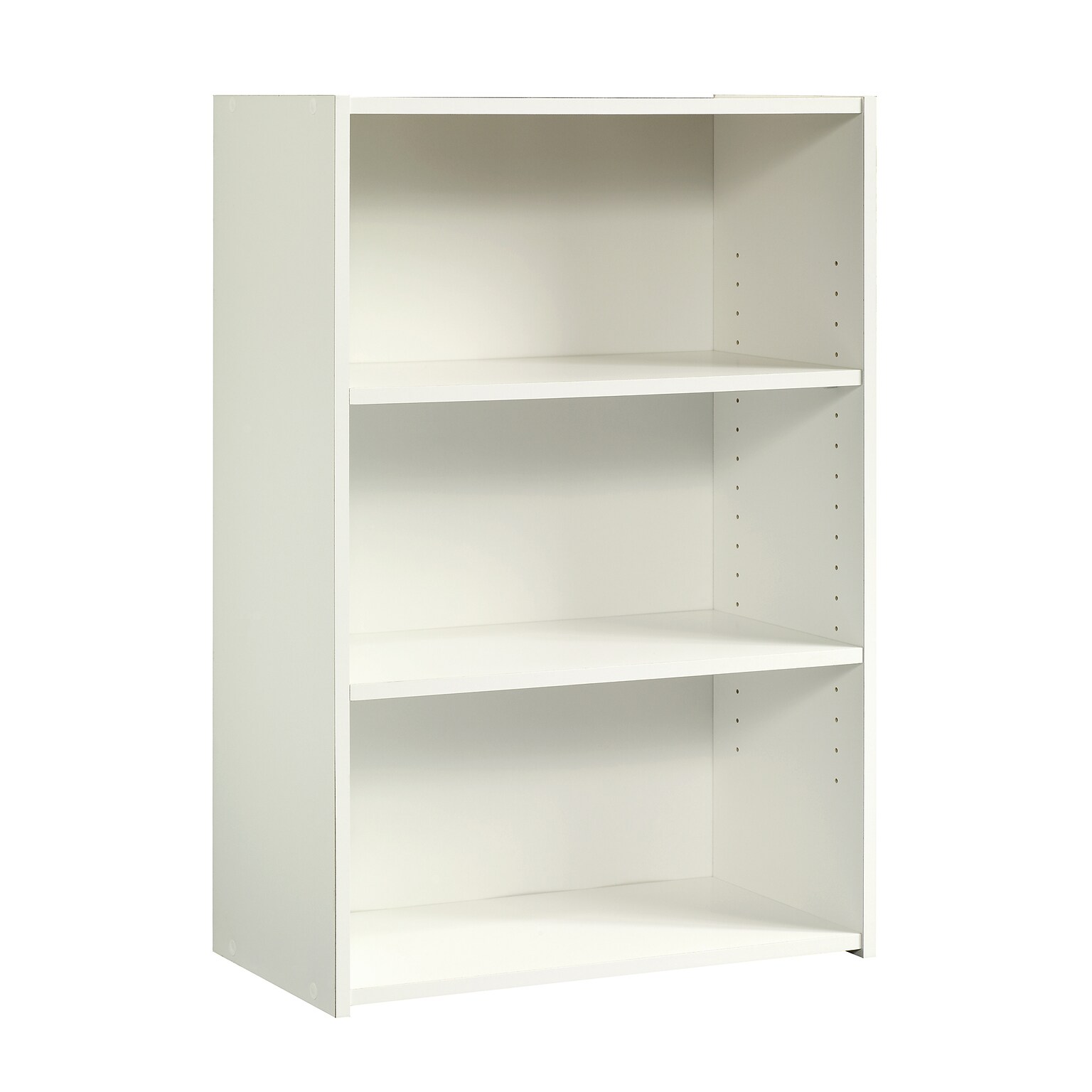 Sauder Beginnings 35H 3-Shelf Bookcase, Soft White (415541)