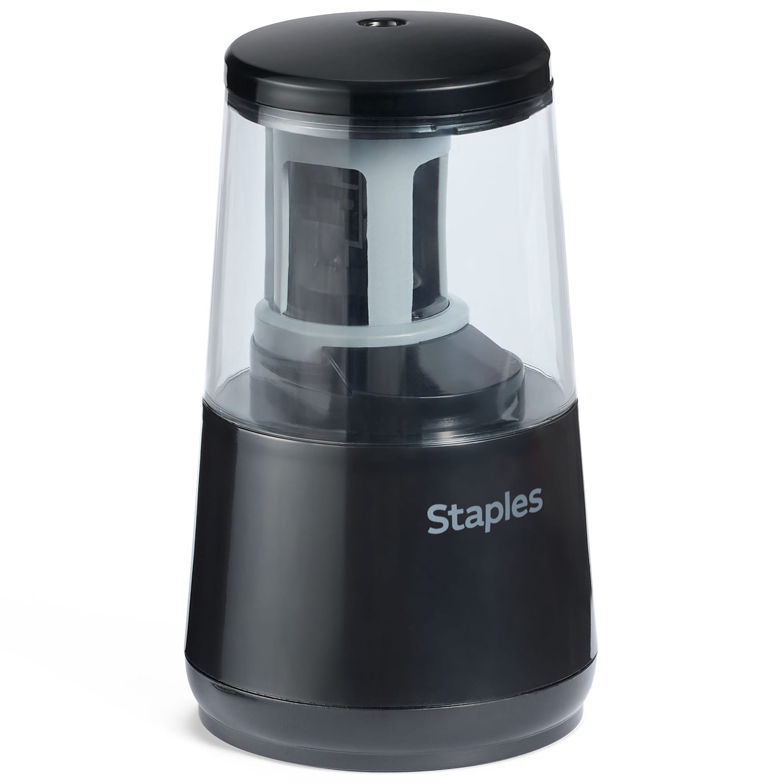 Staples Everyday Dual Powered Pencil Sharpener, Black (ST62626)