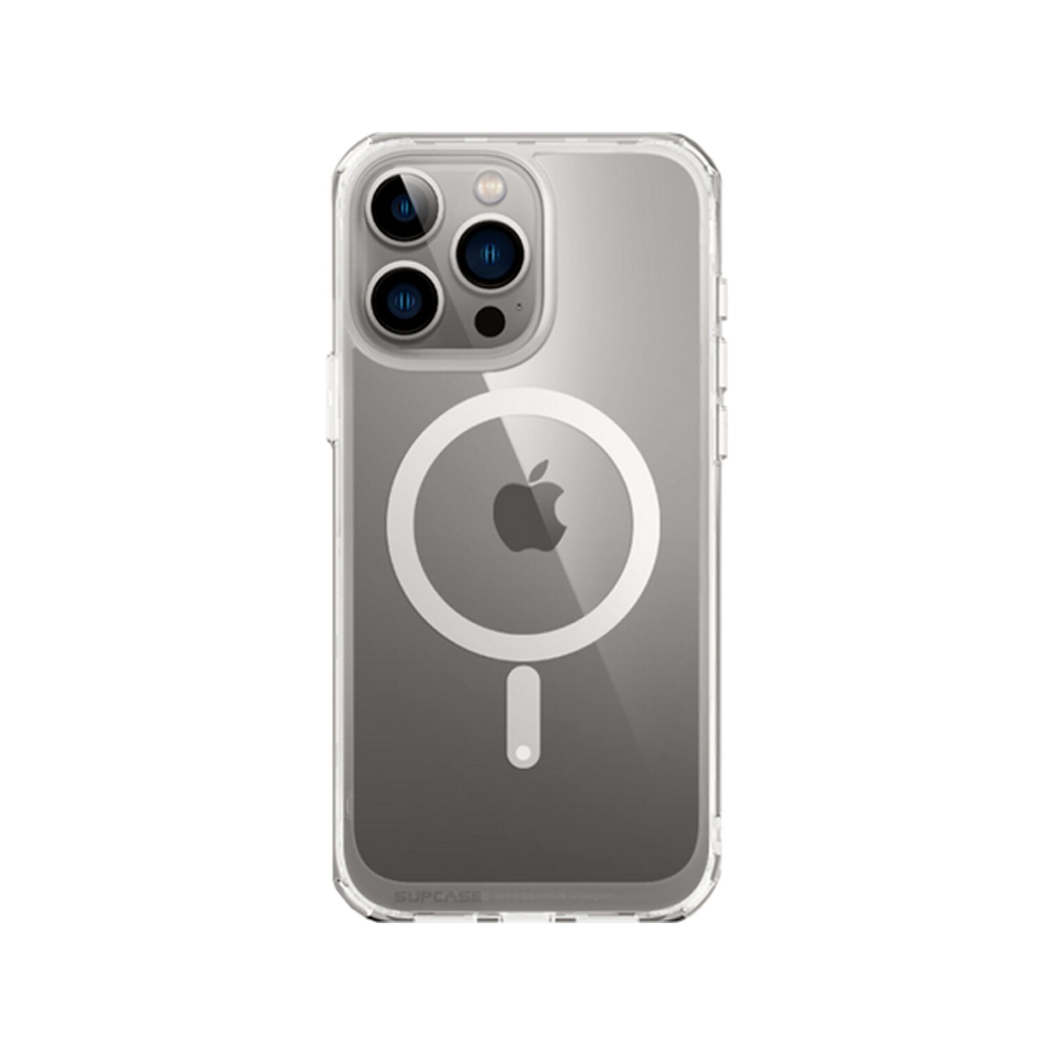 SUPCASE Unicorn Beetle Slim MagSafe Phone Case for iPhone 15 Pro Max, Gray (SUP-iPhone2023Max-6.7-UBMag-Clear)