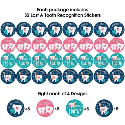 Barker Creek Lost a Tooth Classroom Set, Multicolored, 62/Set (4442)