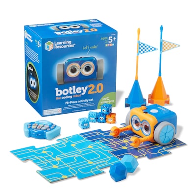 Learning Resources Botley 2.0 The Coding Robot Activity Set, Assorted Colors (LER 2938)