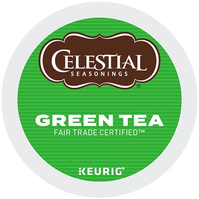 Celestial Seasonings Green Tea, Keurig® K-Cup® Pods, 96/Carton (14734)