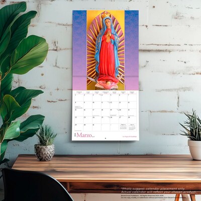 2026 BrownTrout La Virgen de Guadalupe 12" x 12" Monthly Wall Calendar (9798330704156)