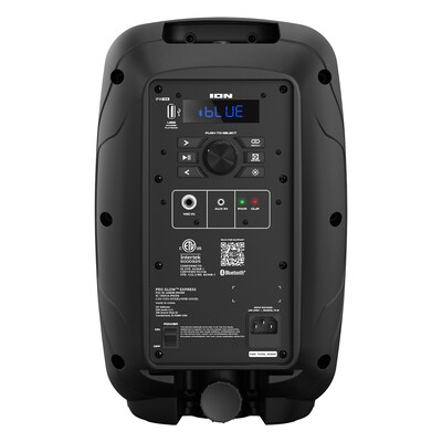ION Pro Glow Express Bluetooth PA Speaker System, Black (IONPRGLWXPRESX)