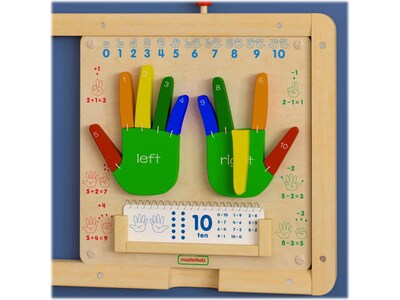 Flash Furniture Bright Beginnings Counting STEAM Wall Activity Board (MK-ME09524-GG)