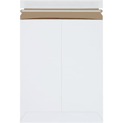 12.25 x 9.75 Self-Sealing Fiberboard Mailer, White, 25/Carton (RM5SS25PK)