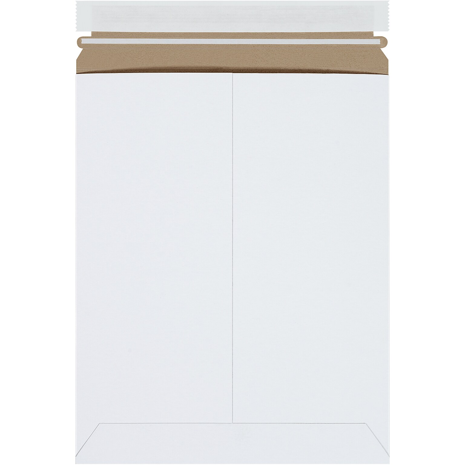 12.25 x 9.75 Self-Sealing Fiberboard Mailer, White, 25/Carton (RM5SS25PK)