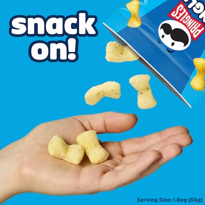 Pringles Mingles Sharp White Cheddar & Ranch Puffed Chips, 2 oz., 6/Carton (3800028141)