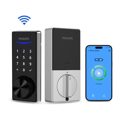 Philips Wi-Fi Smart Deadbolt Door Lock with Multiple Access Methods