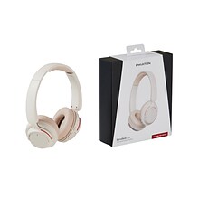 Phiaton BonoBeats Lite Digital Hybrid Active Noise Canceling On-Ear Headphones with Mic, Bluetooth,