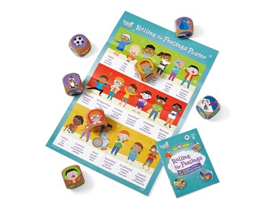 hand2mind Rolling the Feelings Board Game (95387)