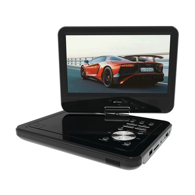 Emerson EPD-1050 Portable 10 DVD Player with ATSC Digital TV, Built-In Speaker, Rechargeable Battery, and Remote Control