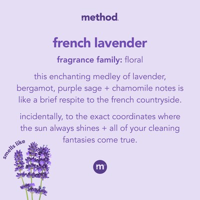 Method Liquid Soap, French Lavender, 12 oz. (00031)