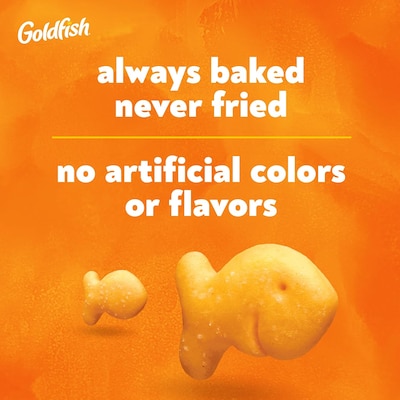 Goldfish Cheddar Crackers, 1.5 oz., 72 Packs/Box (CAM13539)