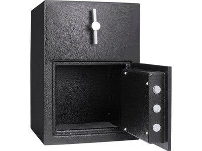 Barska Steel Depository Safe with Keypad Lock, 1.15 cu. ft., Black (AX13308)