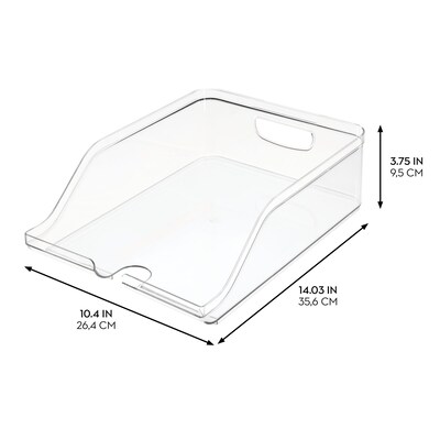 iDESIGN Plastic Beverage Dispensers, Clear (71580)