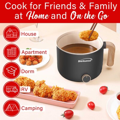 Brentwood 1.6 Quart Thermal Pot, Black (BTWHP3170BK)