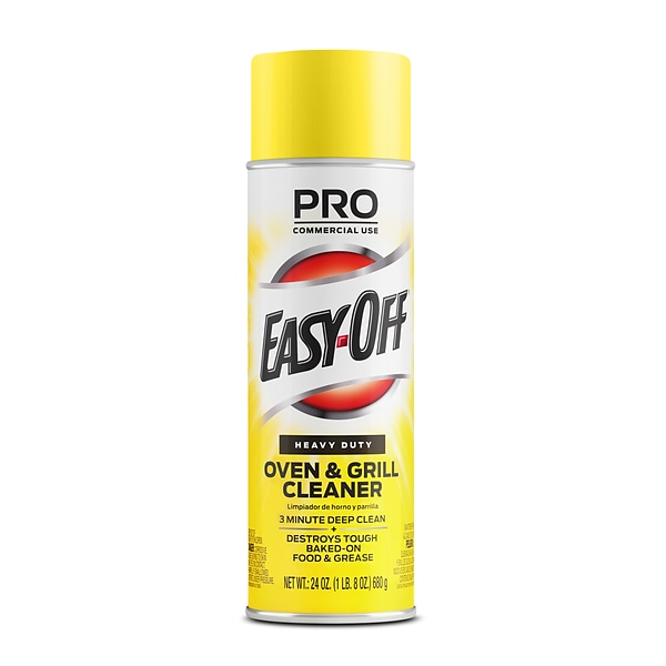 EASY-OFF BBQ Grill Cleaner, 14.5 oz, Deep Cleans Burned-on Grease 