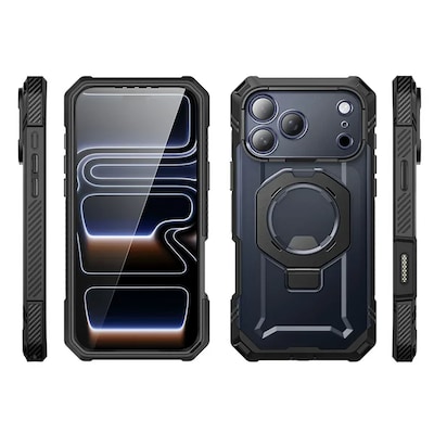 SUPCASE UBGrip Pro MagSafe Case for iPhone 17 Pro, Shock Absorbing, Black (SUP-iPhone2025Pro-GripPro-GSSP-Black)