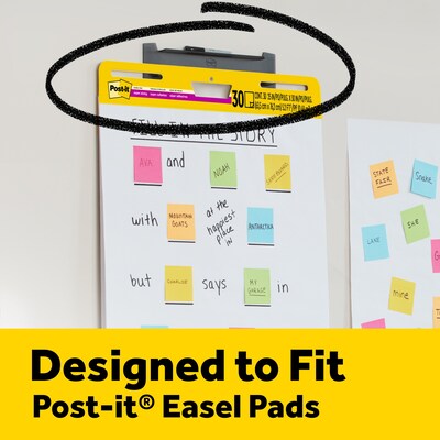 Post-it Easel Hanger Arms, 25" x 30", Gray Plastic, 2/Pack (EH559-2PK)