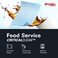 WypAll CriticalClean Heavy Duty Foodservice Wipers, Blue, 100 Sheets/Box (51633)