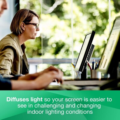 3M Anti-Glare Privacy Filter for 24" Widescreen Monitor, 16:9 Aspect Ratio (AG240W9B)