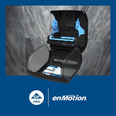 enmotion Automatic Hardwound Paper Towel Dispenser, Black (59498A)