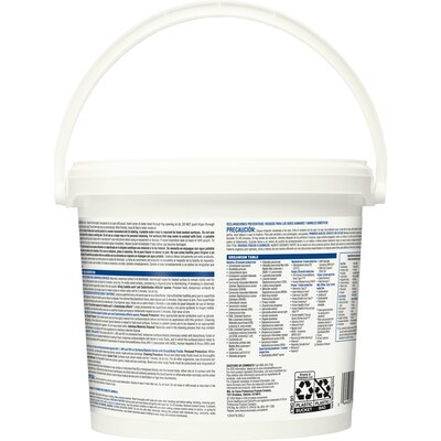 Clorox Healthcare Disinfecting Wipes, 110 Wipes/Container, 2/Carton (30358CT)