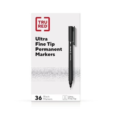 BIC Intensity Ultra Fine Tip Permanent Markers, 36-Count Permanent