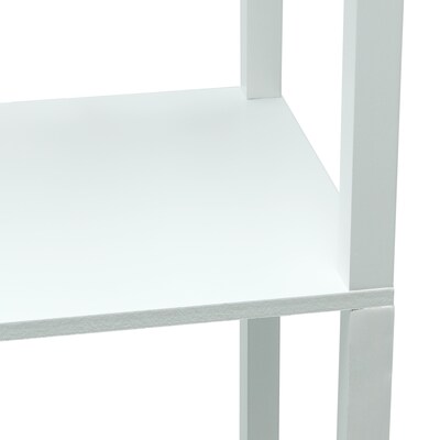 Creekwood Home Classix 62.5" Floor Lamp with Rectangular Shade, White (CWF-3007-WH)
