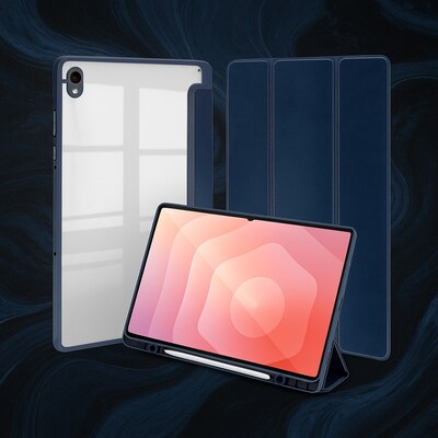 SaharaCase Venture Series TPU 11" Folio Case for Galaxy Tab S11, Night Sky Blue (TB00487)