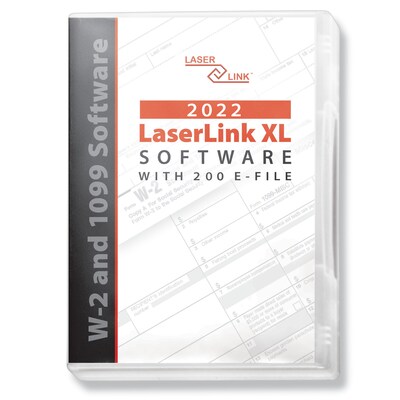 ComplyRight LaserLink XL Software for W-2, 1099, and ACA Tax Forms (1203450)