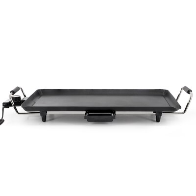 MegaChef Electric Grill with Drip Tray, Black (935122219M)