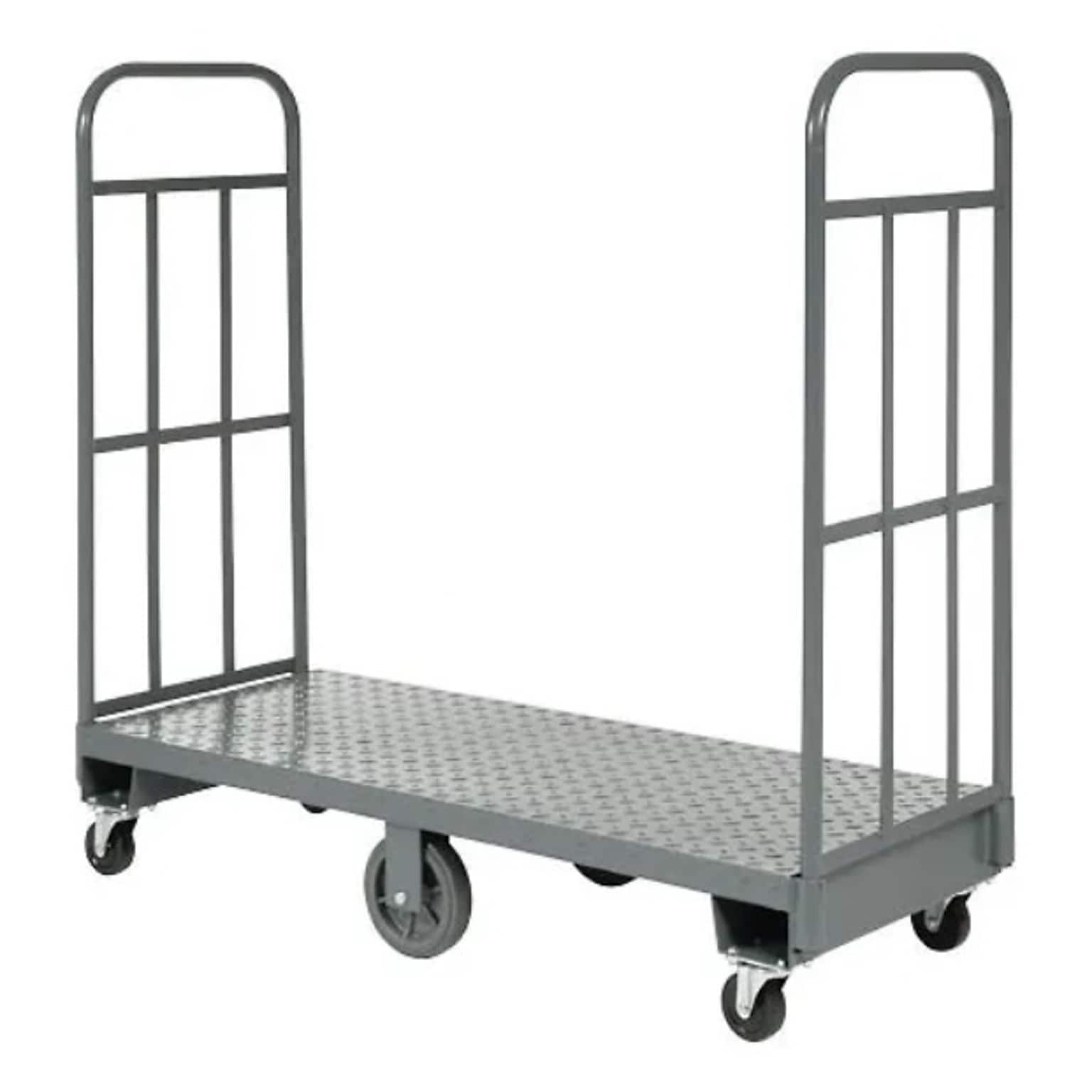Global Industrial Platform Truck, 1500 lb. Capacity, Gray (330036)
