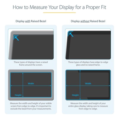 StarTech Anti-Glare Privacy Filter & Screen Protector for 32" Widescreen Monitor (16:9) (PRIVSCNMON32)