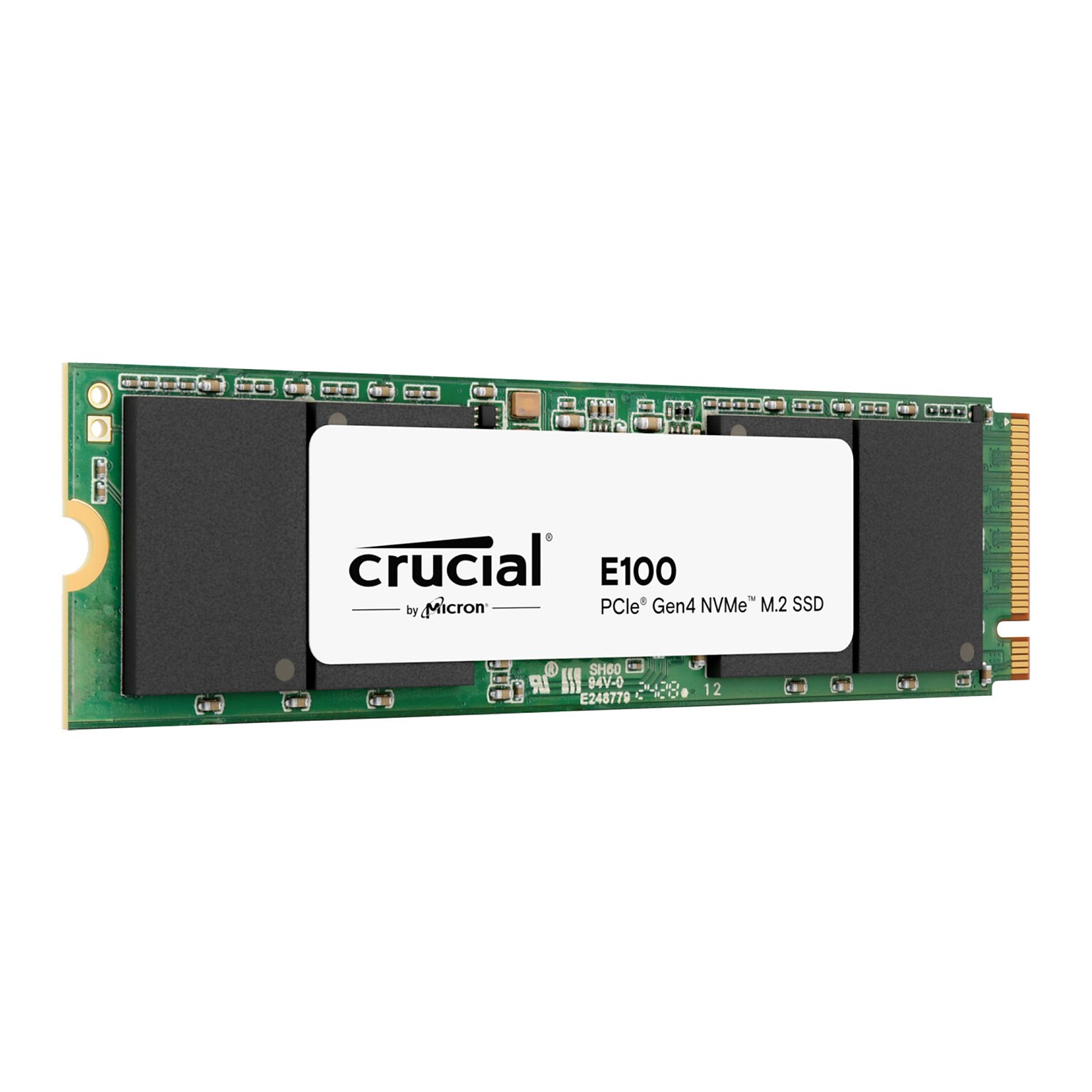 Crucial E100 480GB M.2 PCIe 4.0 NVMe Internal Solid State Drive (CT480E100SSD8)