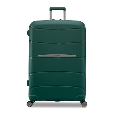 Samsonite Outline Pro 12.5 Hardside Suitcase, 4-Wheeled Spinner, Emerald Green (137395-1327)