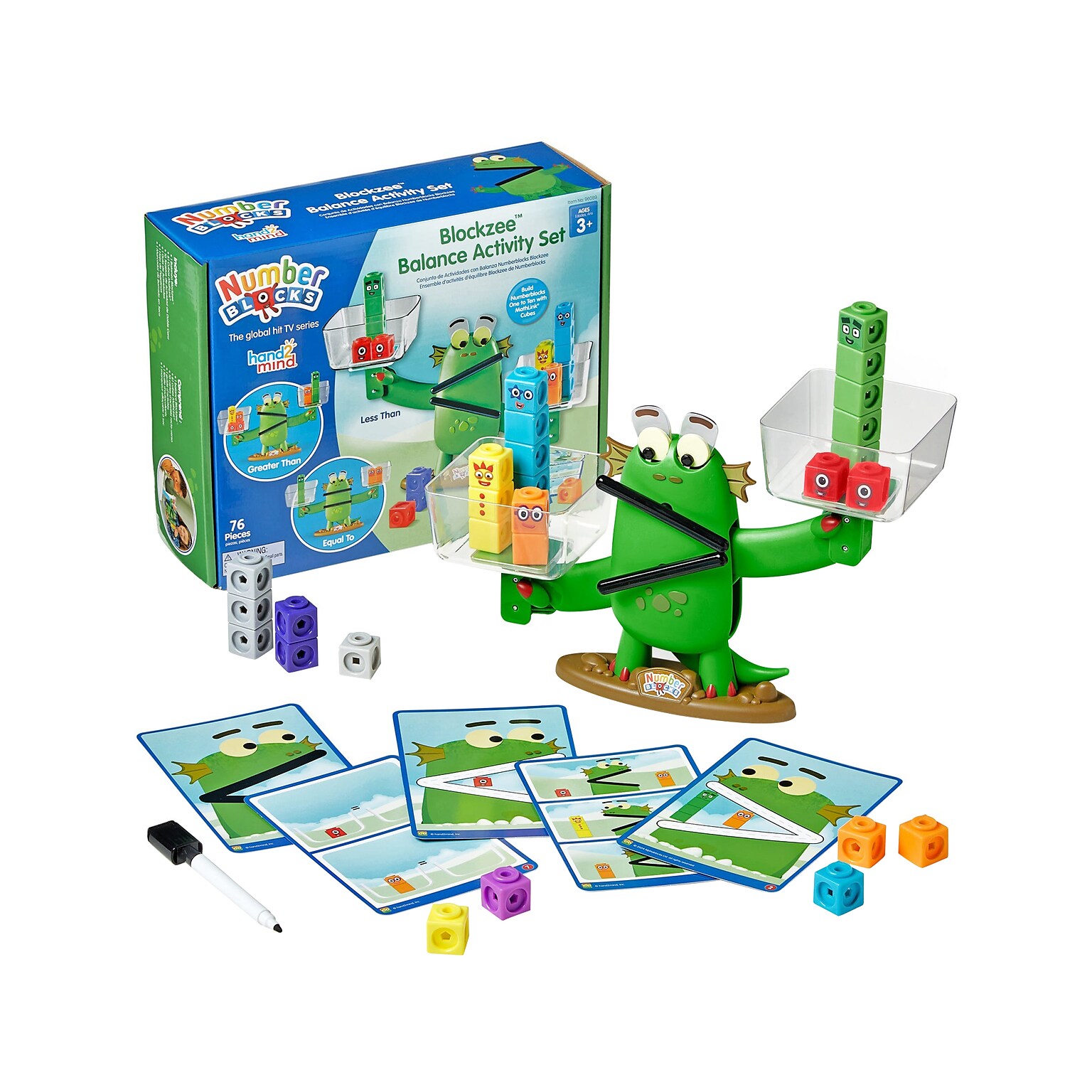hand2mind Numberblocks Blockzee Balance Activity Set (96089)